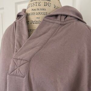 Mauve Hooded Sweatshirt